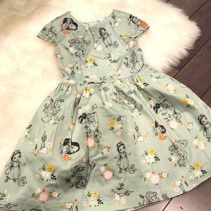 Disney Princess Spring Green Animators Collection Dress sz 5/6! A must have!